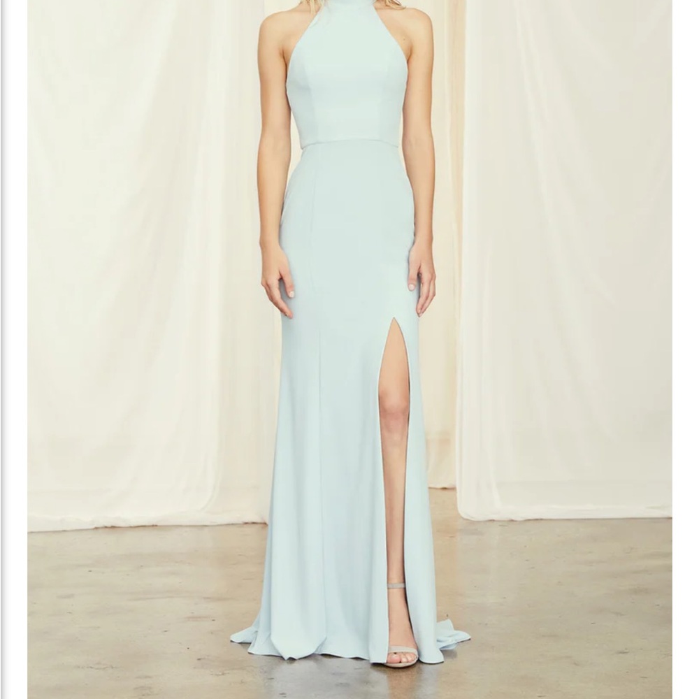 Cora Amsale Bridesmaid dress - color - New Ice
